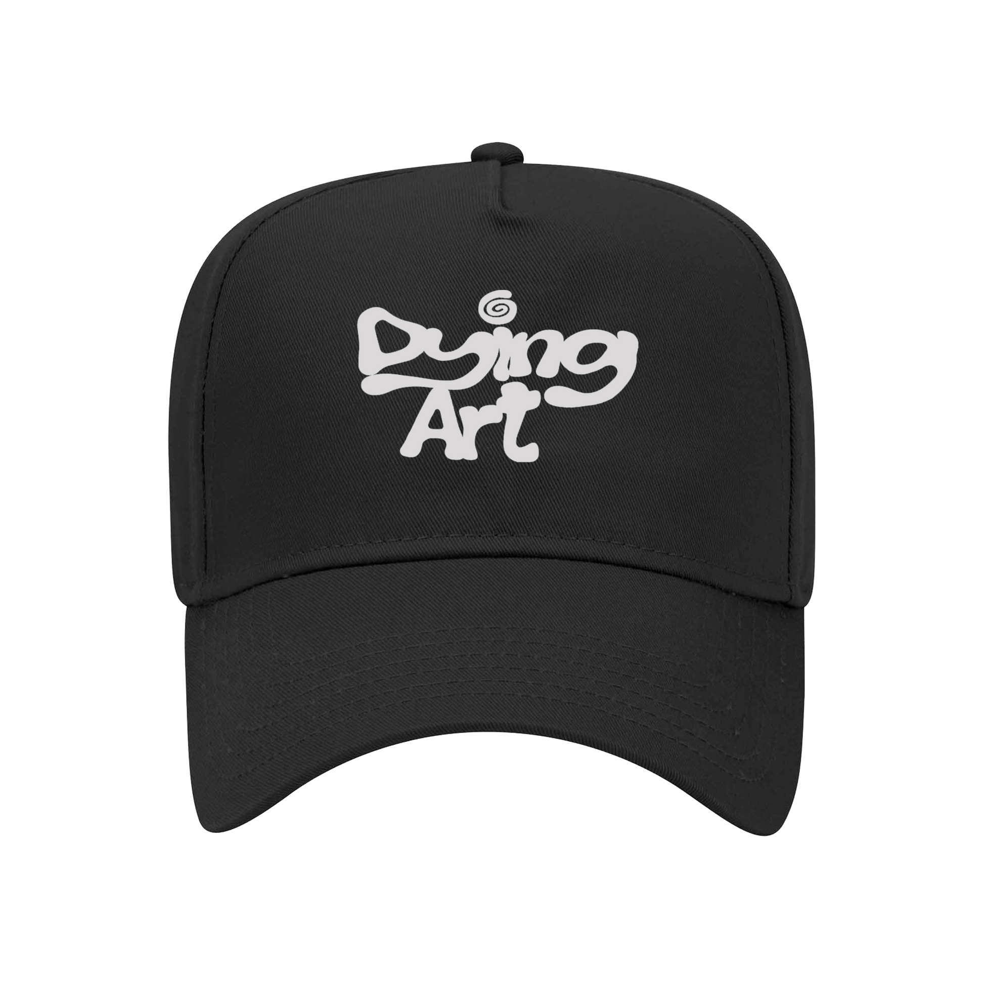Dying Art Mesh Back Hat w/ Curved Brim