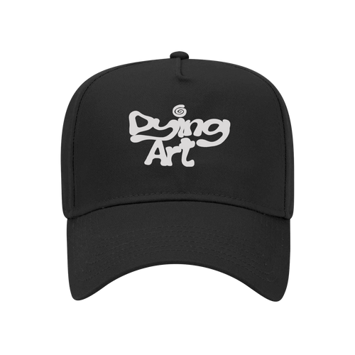 Dying Art Mesh Back Hat w/ Curved Brim